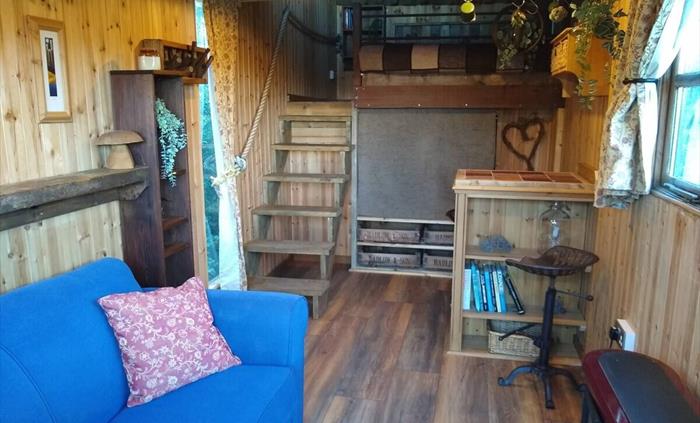 Converted Horsebox Interior